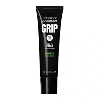 Imagen de REVLON ColorStay Grip Primer, Primer maquillaje matificante, difuminador y absorbente de aceite sebo, difumina las imperfecciones reduce la apariencia los poros 30 ml