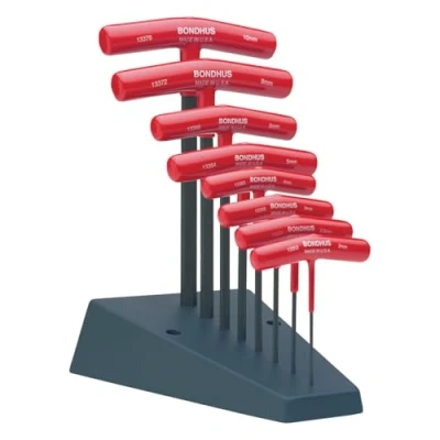 Imagen de Bondhus. Juego de 8 llaves en T ProGuard hexagonales (2,0 10 mm.)