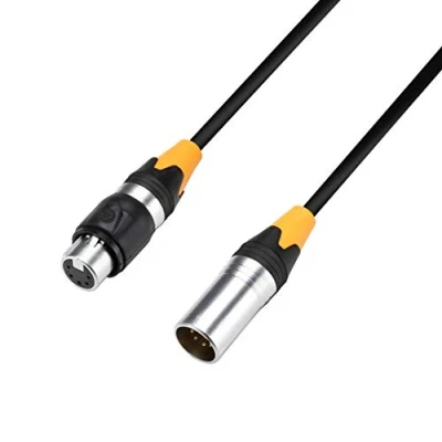 Imagen de Adam Hall Cables 4 STAR DGH 0500 IP65 Cable DMX AES/EBU de XLR macho 5 pines a hembra m