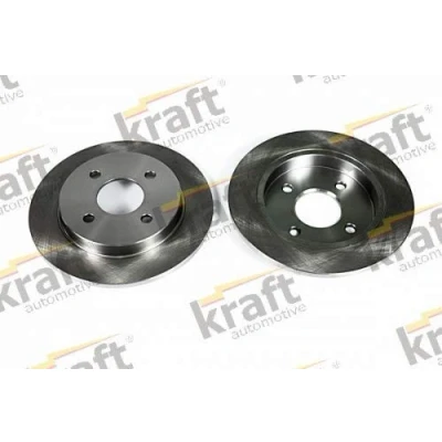 Imagen de KRAFT 6052200 Disco de freno 253, 253,0 10,0 4 macizo FORD: Focus Mk1 Hatchback, FIESTA 5, Familiar