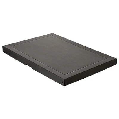 Imagen de Falken PureBox Caja de almacenaje con tapa cartón reciclado 40 mm alto, color negro