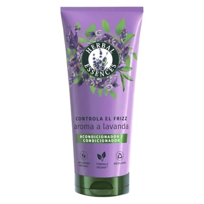 Imagen de Herbal Essences Controla El Frizz Acondicionador Aroma A Lavanda, 250 ml, Para Pelo Encrespado, Hidrata, De Origen Natural Ingredientes La Fórmula