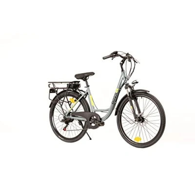 Imagen de Nilox, eBike X7 f, Bicicleta Electrica Montaña;, 80 km de autonomía, hasta 25 km/h, Motor Bafang 36 V 250 W, Batería Litio LG 12.8 Ah, Neumáticos Semicarenados 26&quot; x 1.75