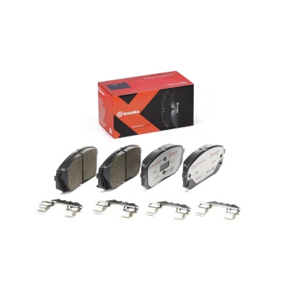 Imagen de BREMBO P 30 093X Juego de pastillas freno con avisador acústico desgaste Chapa antichirridos accesorios KIA: Sportage IV, Ceed III Hatchback