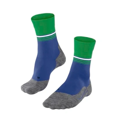 Imagen de FALKE RU4 Endurance Cool M SO hilo funcional anti ampollas fino 1 par, Calcetines para correr Hombre, Azul (Yve 6714) rayas, 42 43