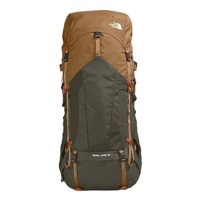 Imagen de The North Face Trail LITE 50 Unisex Mochila de trekking, Talla: S/M, Utility brown/new taupe green