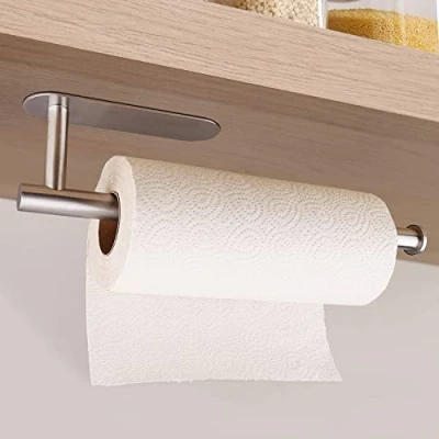 Imagen de Portarrollos Cocina,Porta Rollos de Papel Rollo Cocina Pared,Portarollos Adhesivo