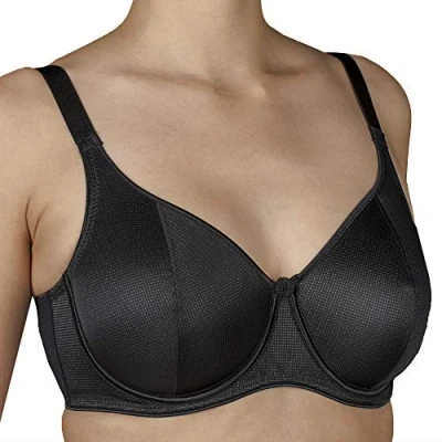 Imagen de Selene Delia C Sujetador señora Reductor sin Relleno con Aros Copa 39% Poliamida 52% Poliéster 9% Elastano Color: Negro Talla: 120