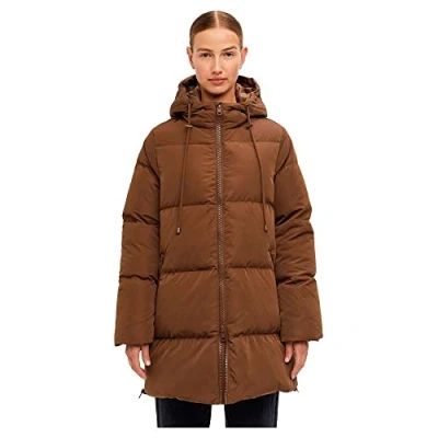 Imagen de Object Objlouise NEW DOWN Jacket Abrigo de plumas, Mujer, Talla: 34, Dark earth