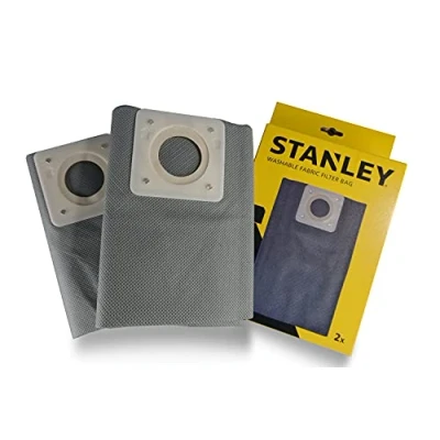 Imagen de Stanley Bolsas de filtro tela lavables 20 l para aspiradores sólidos y líquidos