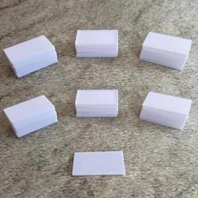 Imagen de ULEIVA Separadores pequeños, 60 unidades, color blanco, 51 x 30 mm, pieza de repuesto compatible con Stanley 1 93 980 981 (60 unidades), blanco
