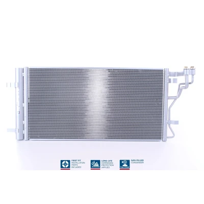 Imagen de NISSENS 940831 Condensador con secador Aluminio 605 R 134 a