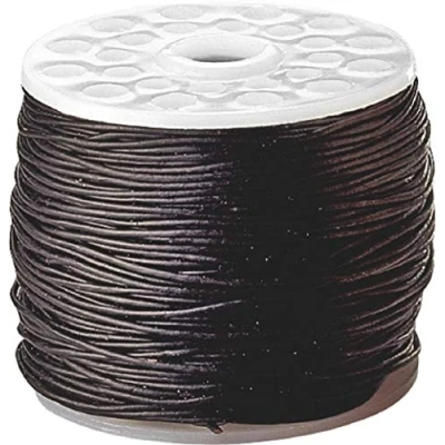 Imagen de Gütermann/KnorrPrandell 2249180 Rollo de Hilo Cuero Negro (0,5 mm) 20 Metros [Importado Alemania]