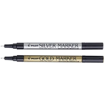 Imagen de PILOT Supercolour Set de 2 rotuladores permanentes con trazo extra fino