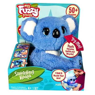 Imagen de Joy Toy Fuzzy Friends Koala Peluche Interactivo (22,7 x 13,5 25,4 cm)