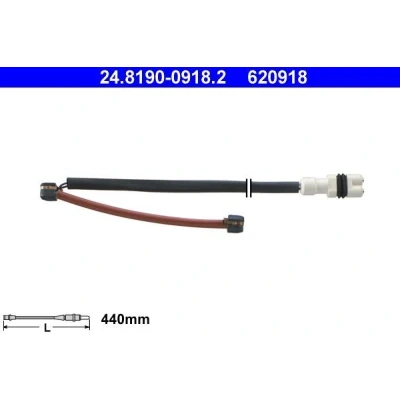 Imagen de ATE 24.8190 0918.2 Sensor de Desgaste Pastillas Frenos