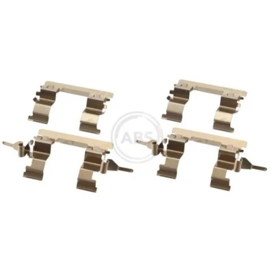 Imagen de A.B.S. 1842Q Kit de accesorios, pastillas frenos NISSAN: Juke