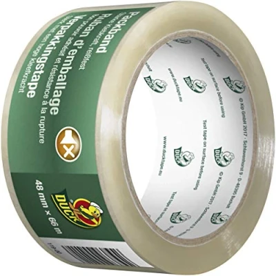 Imagen de Pack de 1 rollo cinta adhesiva transparente 48 mm x 66 m