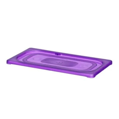 Imagen de HENDI Tapa GN 1/3, de polipropileno, adecuada sólo para recipientes polipropileno HENDI, resistencia térmica: 40 a 80 C, apta el lavavajillas, morada
