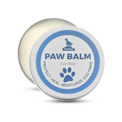 Imagen de Baume Protector Natural para Almohadillas de Perros Repara, Hidrata y Protege Las Patas, narices secas agrietadas Fórmula con Manteca Karité, Aceite Coco, Vitamina E Alivio instantáneo
