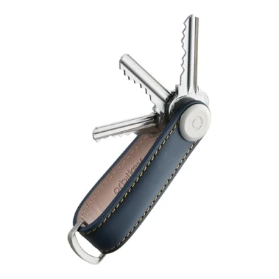 Imagen de Orbitkey 2.0 Navy/Tan Sleutelhouder 9348824000174