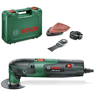 Imagen de Bosch Home and Garden 0.603.102.000 PMF CE Multiherramienta, 220 W, V, Schwarz, Grün