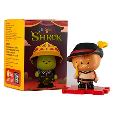 Imagen de Mighty Jaxx Shrek Kiddo Collectibles Serie 1 Figuritas coleccionables de juguete en caja sorpresa. Un paquete: contiene una figura aleatoria