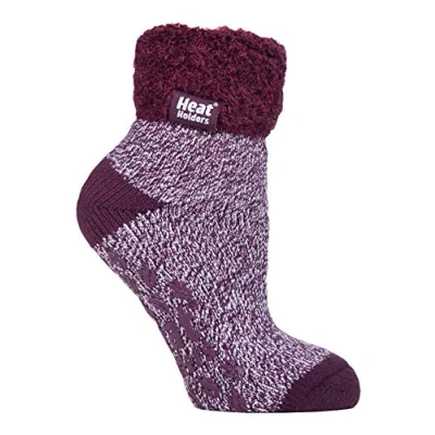 Imagen de HEAT HOLDERS Mujer Invierno Cómodo Confortables Durable Térmico Diseño Caliente Fantasia Colores Gruesa Calcetines para Frío Clima (HHL14)