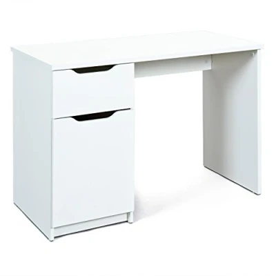 Imagen de Inter Link Escritorio con cajón y puerta lateral blanco 115 x 76 55 cm Westphalen 1T1S