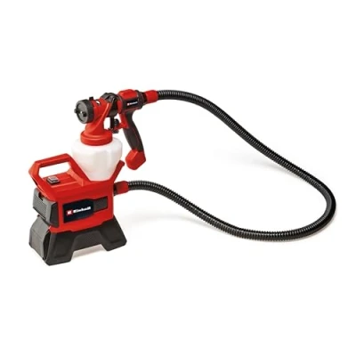 Imagen de Einhell Sist. de pulverización Pintura con Bat. TE SY 18/90 Li Solo Power X Change (18V, caudal 1000ml/min, Recipiente 1200ml, Volumen Aire/Pintura Regulable, Incl. Accesorios, sin batería)