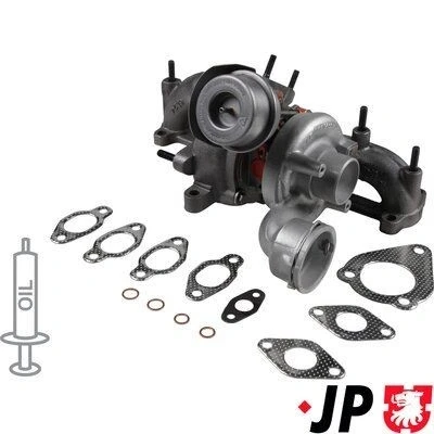 Imagen de JP GROUP 1117405200 Turbocompresor de gases escape incl. kit juntas SEAT: Alhambra I