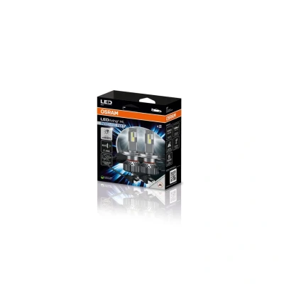 Imagen de OSRAM LEDriving HL EASY INTENSE NXT ≜ H4, lámpara LED de luz carretera y cruce, blanco frío 6000 K, no necesita accesorios, solo para uso todoterreno, sin ECE, 2 lámparas