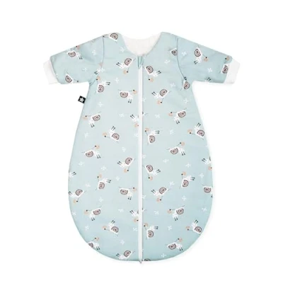 Imagen de Julius Zöllner Saco de Dormir Invierno, Relleno cálido, 2,5 TOG, Lavable a 60 C, Fabricado en Alemania, Certificado Öko Tex Standard 100, Caracol, Talla 50/56