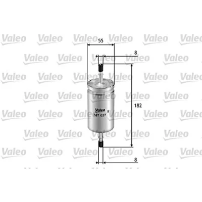 Imagen de VALEO 587027 Filtro Combustible de tubería 8 FORD: Focus C Max, 3, Mk1 Berlina, MAZDA: 3 Hatchback, VOLVO: C30