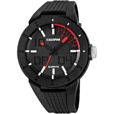 Imagen de CALYPSO Reloj Hombre K5629/2 Street Style Caja de Caucho Multi Correa Negro