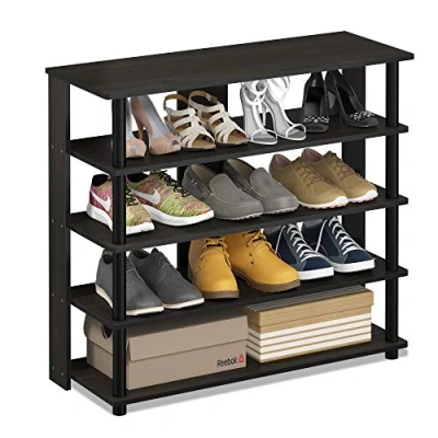 Imagen de Furinno Zapatero Marrone (Espresso) 5 niveles