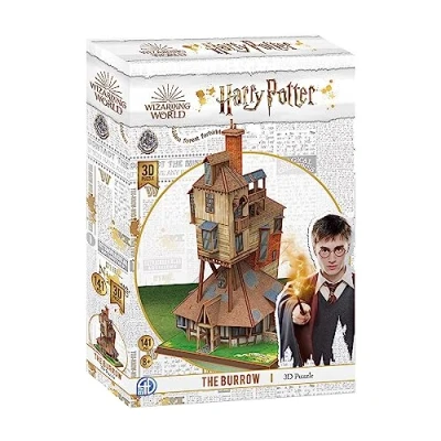 Imagen de University Games 08436 Harry Potter The Burrow 3D Puzzle
