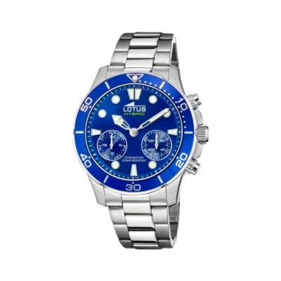 Imagen de Lotus Reloj Modelo 18800/1 de la colección Connected, Caja 44,5 mm Azul con Correa Acero para Caballero
