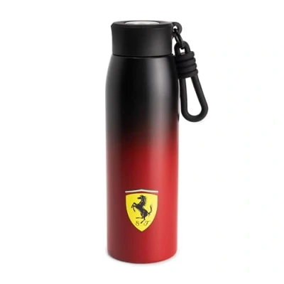Imagen de Scuderia Ferrari Botella de agua con logotipo Rojo Tamaño: 600ML