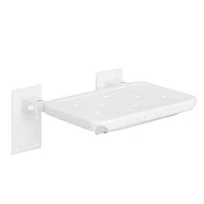 Imagen de Silla Estable Asiento plegable para ducha duschhilfe Blanco hasta 120 kg taburete