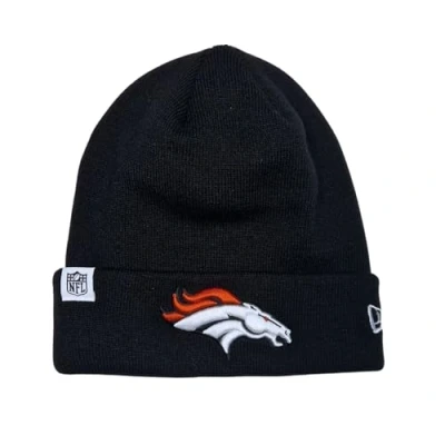Imagen de New Era Denver Broncos NFL Loop Label Knit Negro Gorro