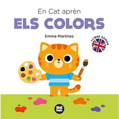 Imagen de En cat aprèn els colors: Llibre sonor (Llibres de Coneixements)