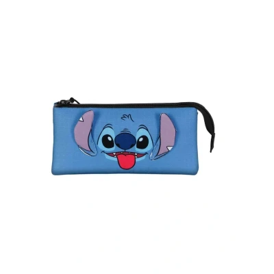 Imagen de Karactermania Disney LILO AND Stitch COOL Triple Estuche escolar para niños, Talla: One Size, Azul