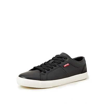 Imagen de Levi&#039;s Woods W., Zapatillas de Deporte Mujer, Negro (Regular Black), 41 EU