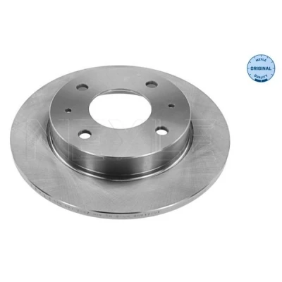 Imagen de MEYLE 015 523 2087 Disco de freno Eje trasero 250 10 4 114,3 macizo ORIGINAL Quality MITSUBISHI: Colt 6, VI CZC Cabrio, SMART: Forfour I