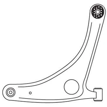 Imagen de FRAP F3790 Barra oscilante, suspensión de ruedas Brazo oscilante transversal 20mm MITSUBISHI: ASX SUV, Lancer 7 Limousine, 8