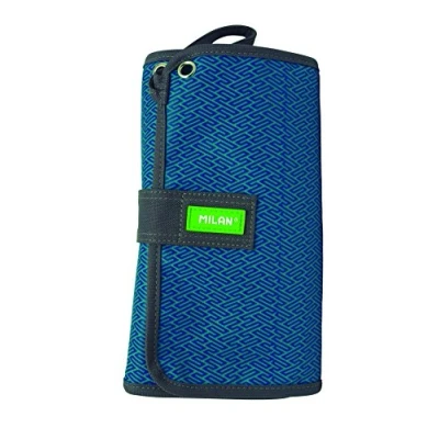 Imagen de Milan Prints 2 Estuches, 24 cm, 0.4 litros, Azul