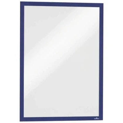Imagen de Durable 486807 marco informativo Duraframe magnético (A3, para superficies metálicas) 5 unidades, azul oscuro