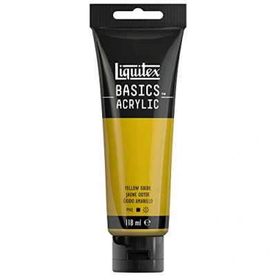 Imagen de Liquitex Basic Acrylic Tubo De Pintura Acrílica, 118 ML, Amarillo (Amarillo Marte Nuevo)