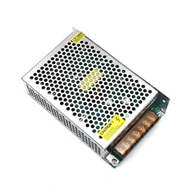 Imagen de DollaTek 110V 230V AC a DC 24V 120W 5A Fuente de alimentación Modo Interruptor Cerrado Voltaje Universal para cámara DCTV/Sistema Seguridad/Tira luz LED/Radio